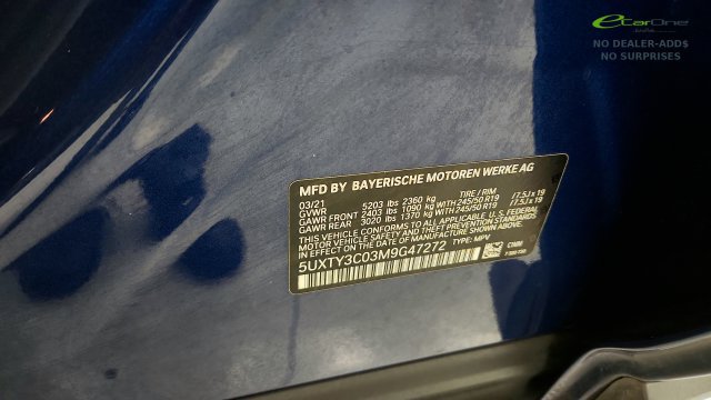 Used 2021 BMW X3 sDrive30i w/ Convenience Package (ZC2) RWD image 76