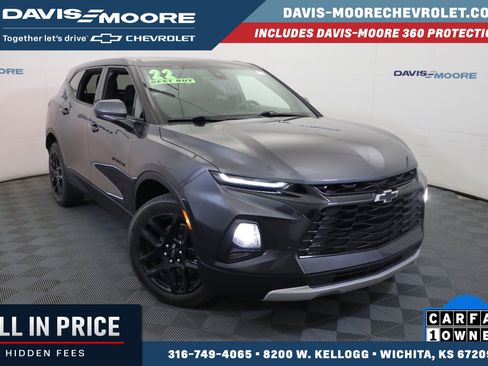 Used 2022 Chevrolet Blazer LT w/ LPO, Black Accent Package FWD image 1