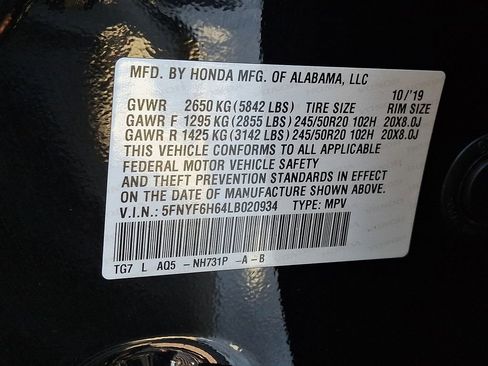 Used 2020 Honda Pilot Touring image 27