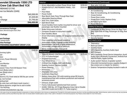 Used 2022 Chevrolet Silverado 1500 Custom AWD/4WD image 10
