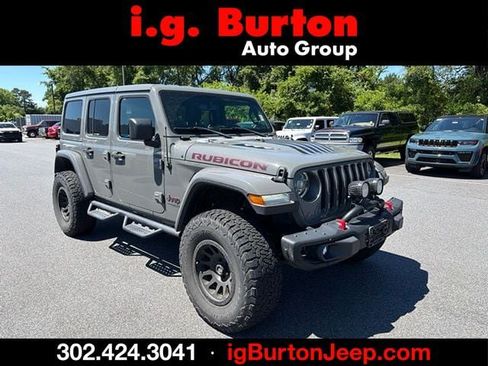 Used 2021 Jeep Wrangler Unlimited Rubicon AWD/4WD image 1