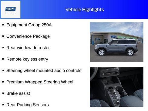 New 2025 Ford Bronco Sport Heritage w/ Convenience Package image 11