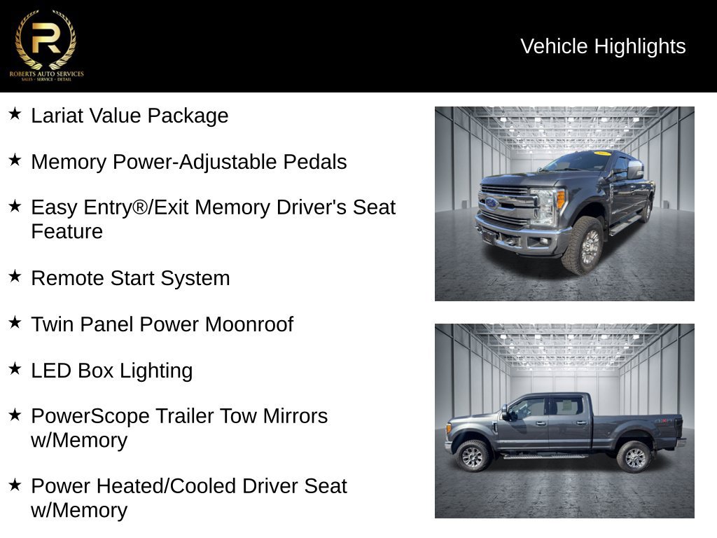 Used 2017 Ford F350 Lariat w/ Chrome Package AWD/4WD image 10