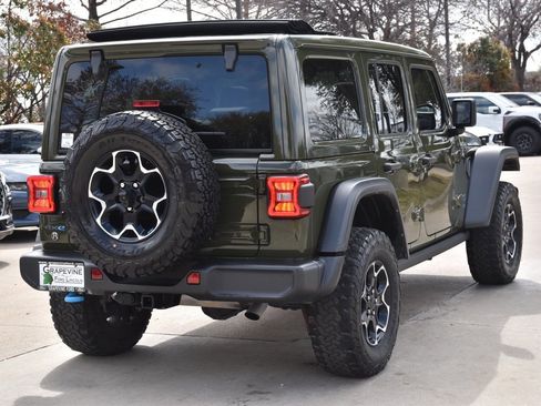 Used 2022 Jeep Wrangler Unlimited Rubicon 4xe w/ Cold Weather Group image 8