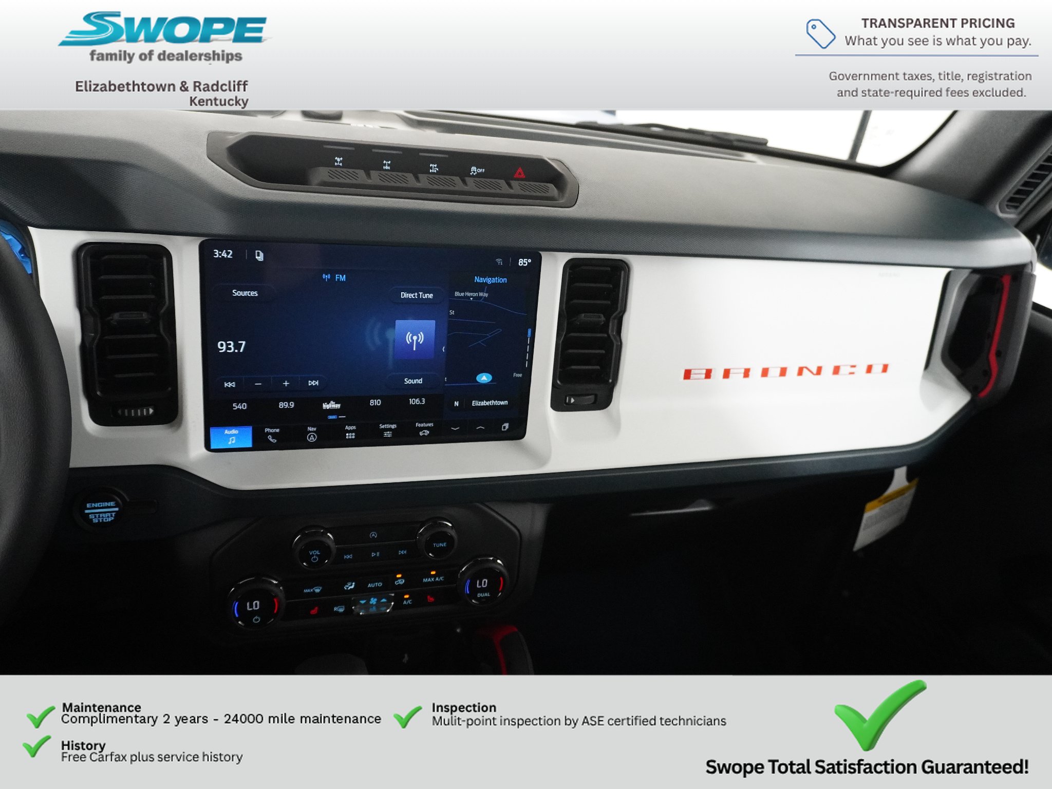 New 2026 Ford Bronco Heritage Edition AWD/4WD image 18