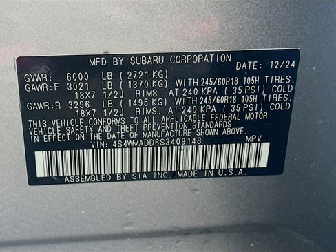 Used 2025 Subaru Ascent Premium AWD/4WD image 12