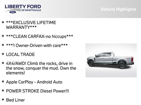 Used 2024 Ford F250 Lariat w/ Sport Appearance Package image 5