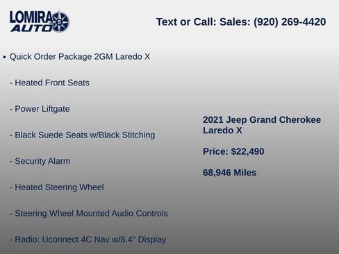 Used 2021 Jeep Grand Cherokee Altitude AWD/4WD image 10