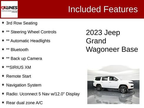 Used 2023 Jeep Grand Wagoneer 4WD image 3