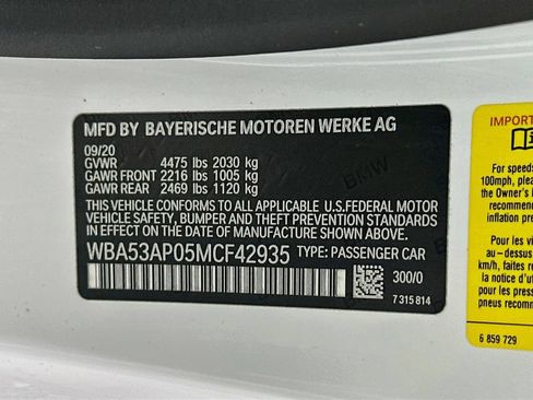 Used 2021 BMW 430i Coupe w/ Convenience Package RWD image 31