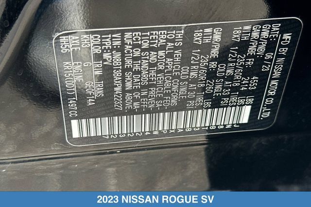 Used 2023 Nissan Rogue SV FWD image 30