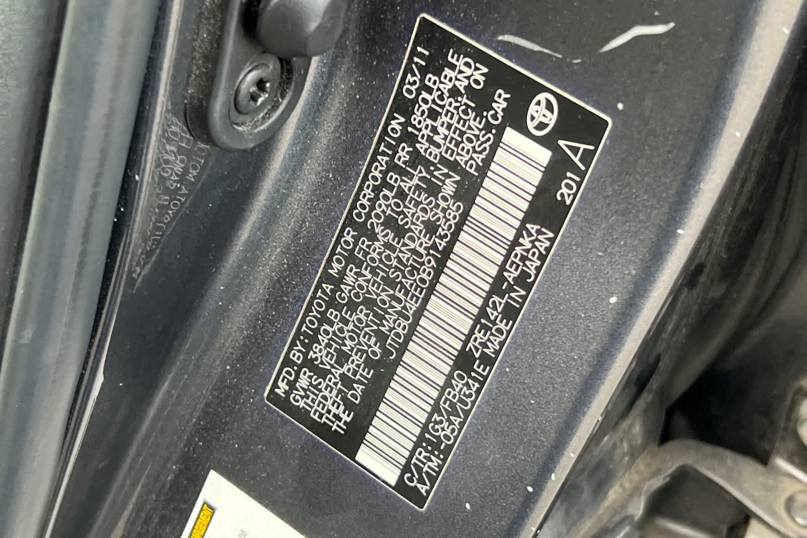 Used 2011 Toyota Corolla LE FWD image 26
