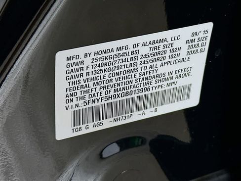 Used 2016 Honda Pilot Touring image 23