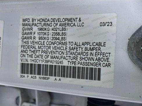 Used 2023 Honda Accord EX image 40