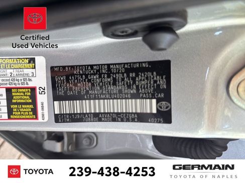 Used 2020 Toyota Camry XLE w/ Driver Assist Package image 24