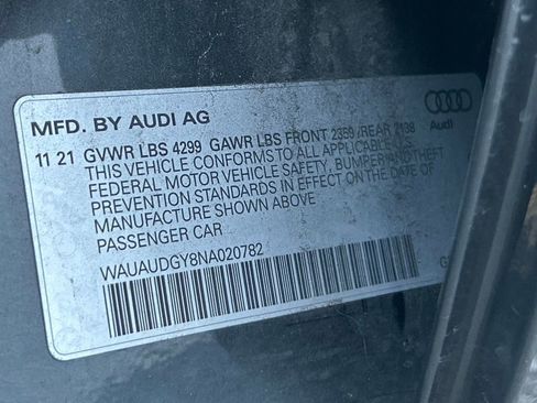 Used 2022 Audi A3 2.0T Premium image 59
