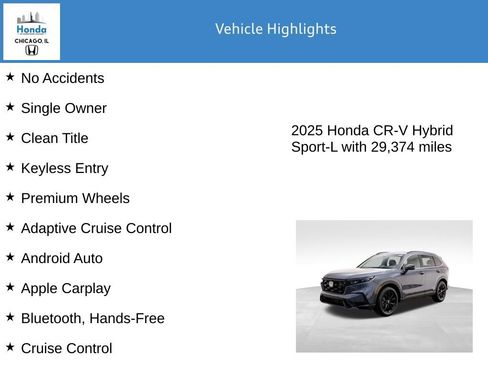 Used 2025 Honda CR-V Sport-L image 7