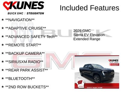 New 2026 GMC Sierra EV Elevation