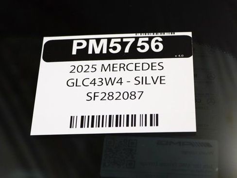 Used 2025 Mercedes-Benz GLC 43 AMG 4MATIC w/ Driver Assistance Package image 36