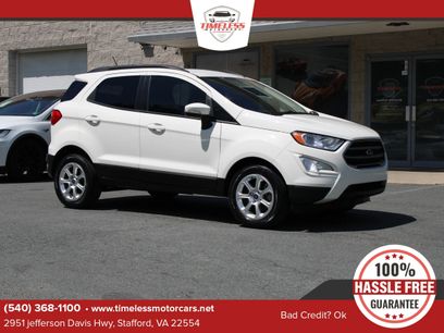 Used 2021 Ford EcoSport SE w/ Interior Protection Package