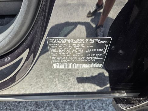 Used 2021 Volkswagen Atlas SEL Premium AWD/4WD image 21