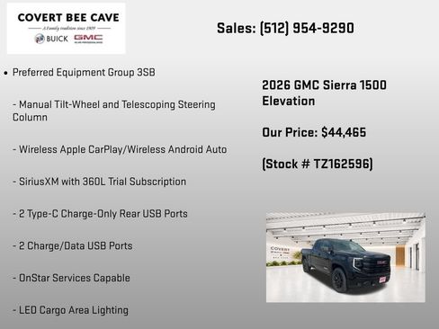 New 2026 GMC Sierra 1500 Elevation RWD image 20