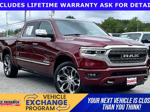 Used 2022 RAM 1500 Limited w/ Body Color Bumper Group AWD/4WD image 1
