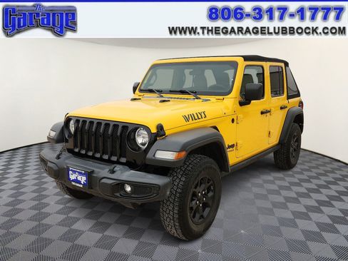 Used 2021 Jeep Wrangler Unlimited Sport AWD/4WD image 1