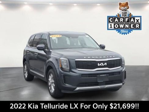 Used 2022 Kia Telluride LX AWD/4WD image 1