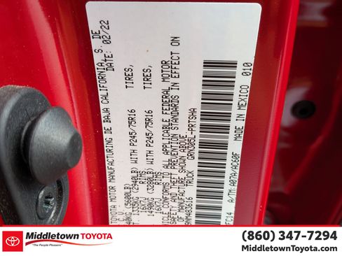 Certified 2022 Toyota Tacoma SR5 image 38