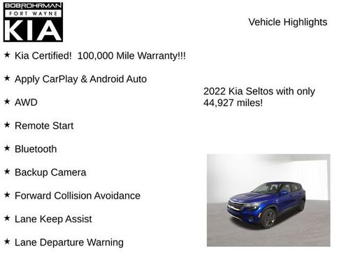Certified 2022 Kia Seltos LX image 7