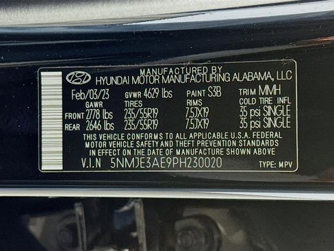 Certified 2023 Hyundai Tucson Limited w/ Cargo Package image 34