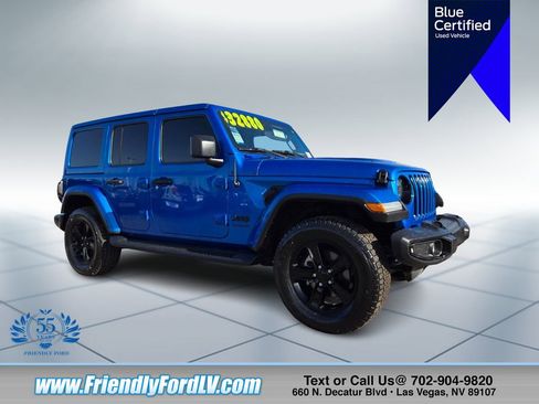 Used 2021 Jeep Wrangler Unlimited Sahara image 1