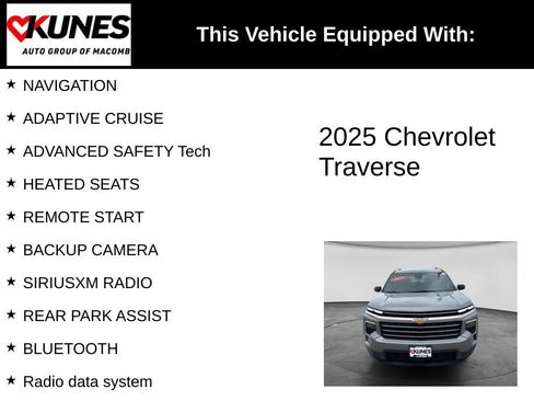 Used 2025 Chevrolet Traverse LT AWD/4WD image 3