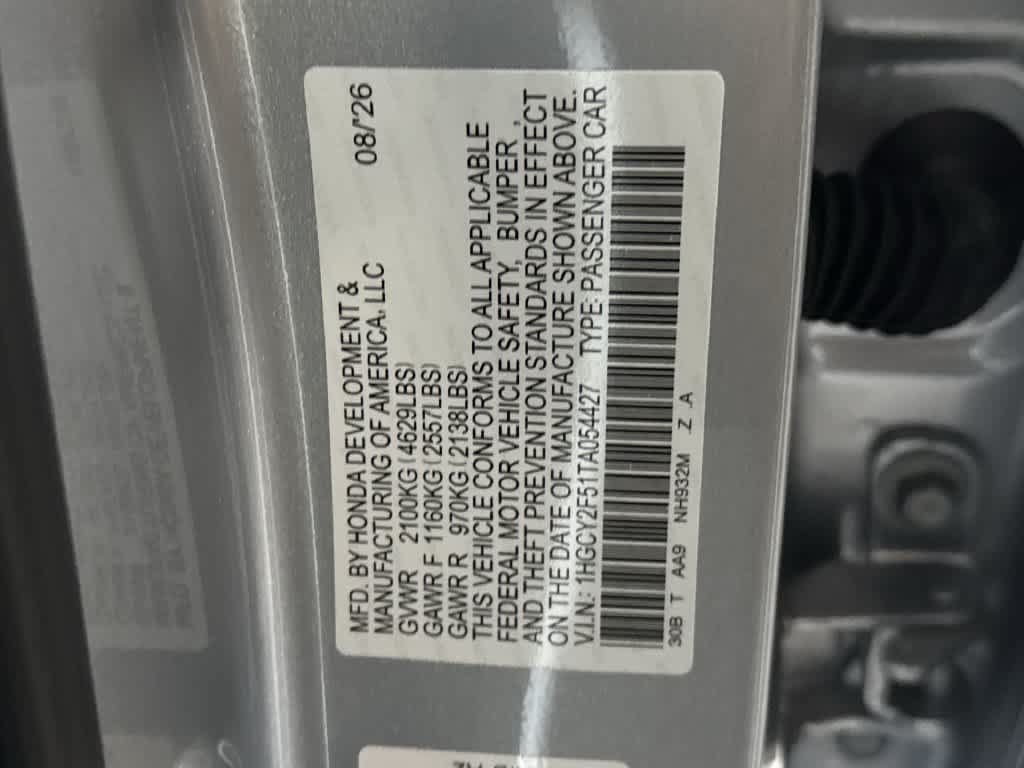 New 2026 Honda Accord Sport image 28