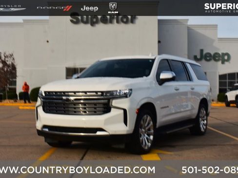 Used 2021 Chevrolet Suburban Premier w/ Premium Package image 1
