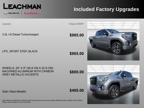Used 2021 GMC Sierra 1500 AT4 AWD/4WD image 9