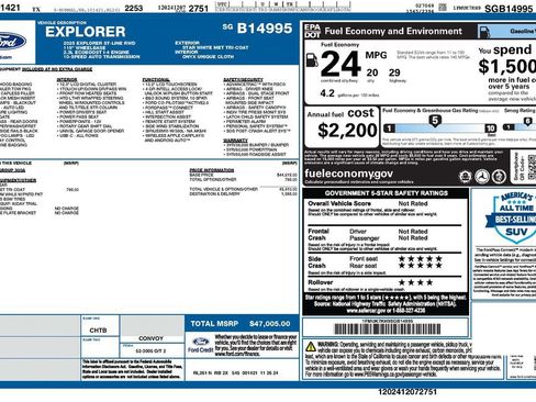 Used 2025 Ford Explorer ST-Line image 4