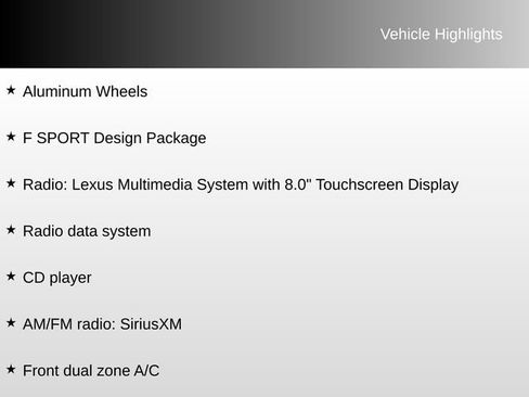 Used 2025 Lexus IS 350 F Sport image 12