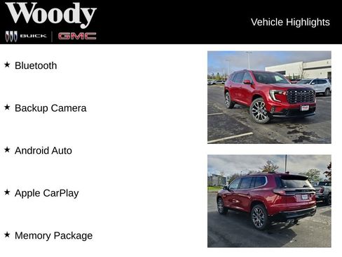 New 2026 GMC Acadia Denali Ultimate image 3