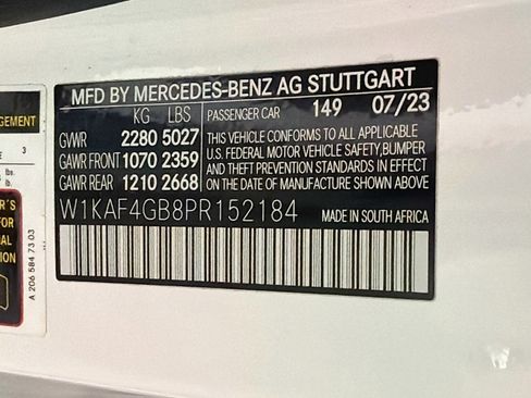 Certified 2023 Mercedes-Benz C 300 Sedan image 26