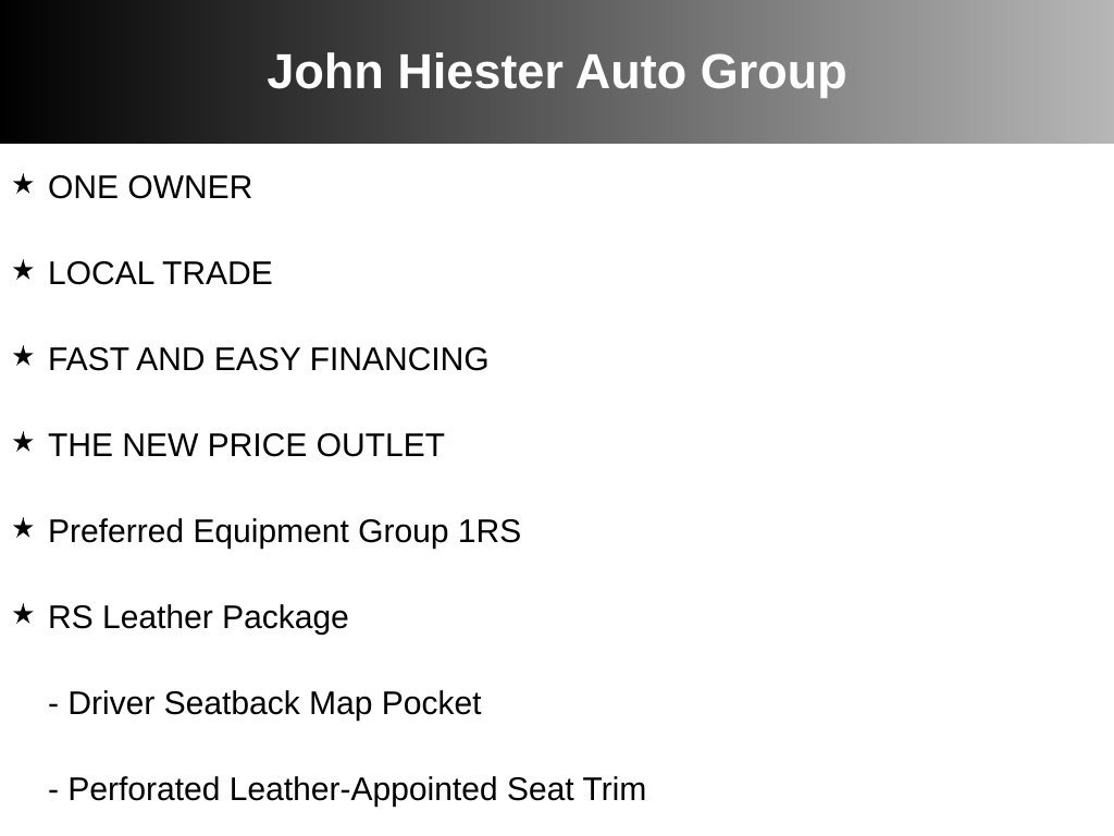 Used 2024 Chevrolet Equinox RS w/ RS Leather Package FWD image 10