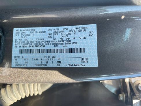 Used 2020 Ford F150 XLT w/ Equipment Group 302A Luxury AWD/4WD image 36