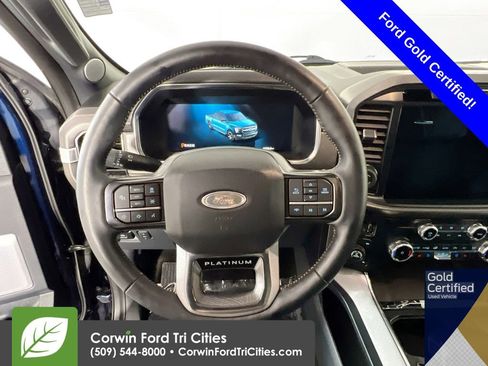 Certified 2023 Ford F150 Platinum w/ Max Trailer Tow Package AWD/4WD image 8