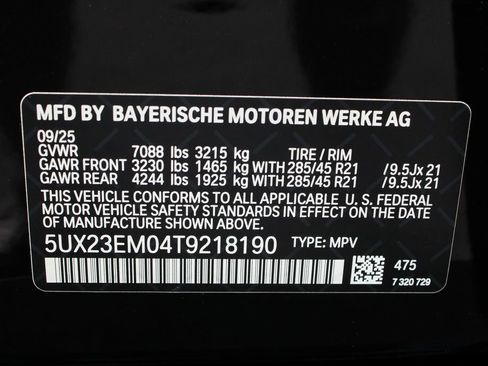 New 2026 BMW X7 xDrive40i w/ Executive Package image 55
