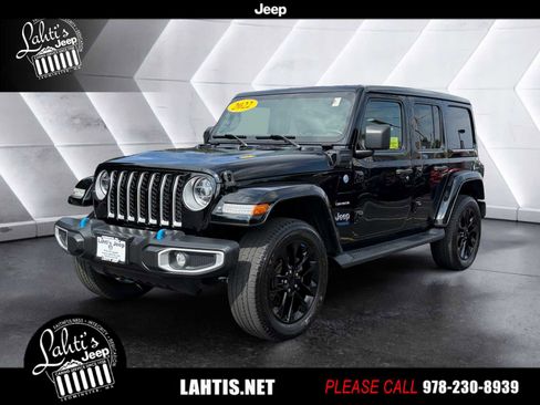 Certified 2022 Jeep Wrangler Unlimited Sahara w/ Cold Weather Group image 1