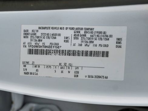 Used 2019 Ford F550 4x4 Crew Cab Super Duty image 53