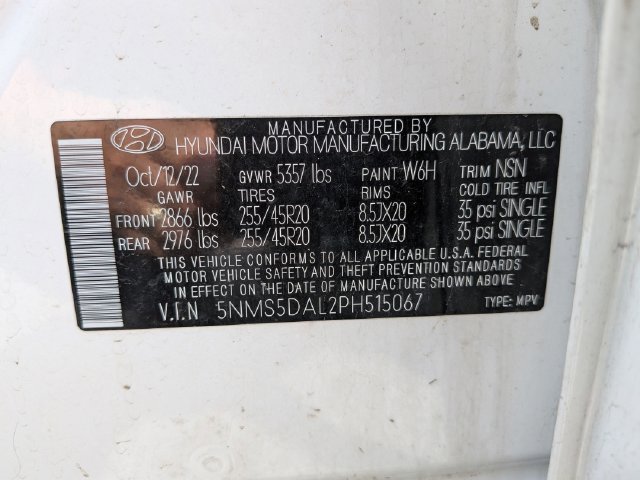 Used 2023 Hyundai Santa Fe Calligraphy AWD/4WD image 26