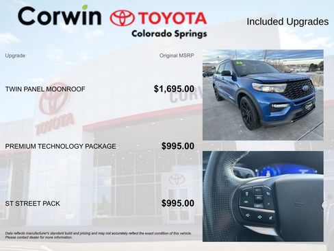 Used 2020 Ford Explorer ST w/ ST Street Pack image 4