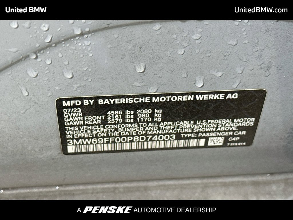Certified 2023 BMW 330i Sedan w/ M Sport Package RWD image 22
